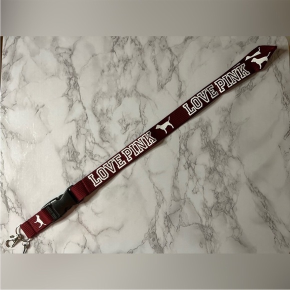 Pink Victoria’s secret’s lanyard - Picture 1 of 1